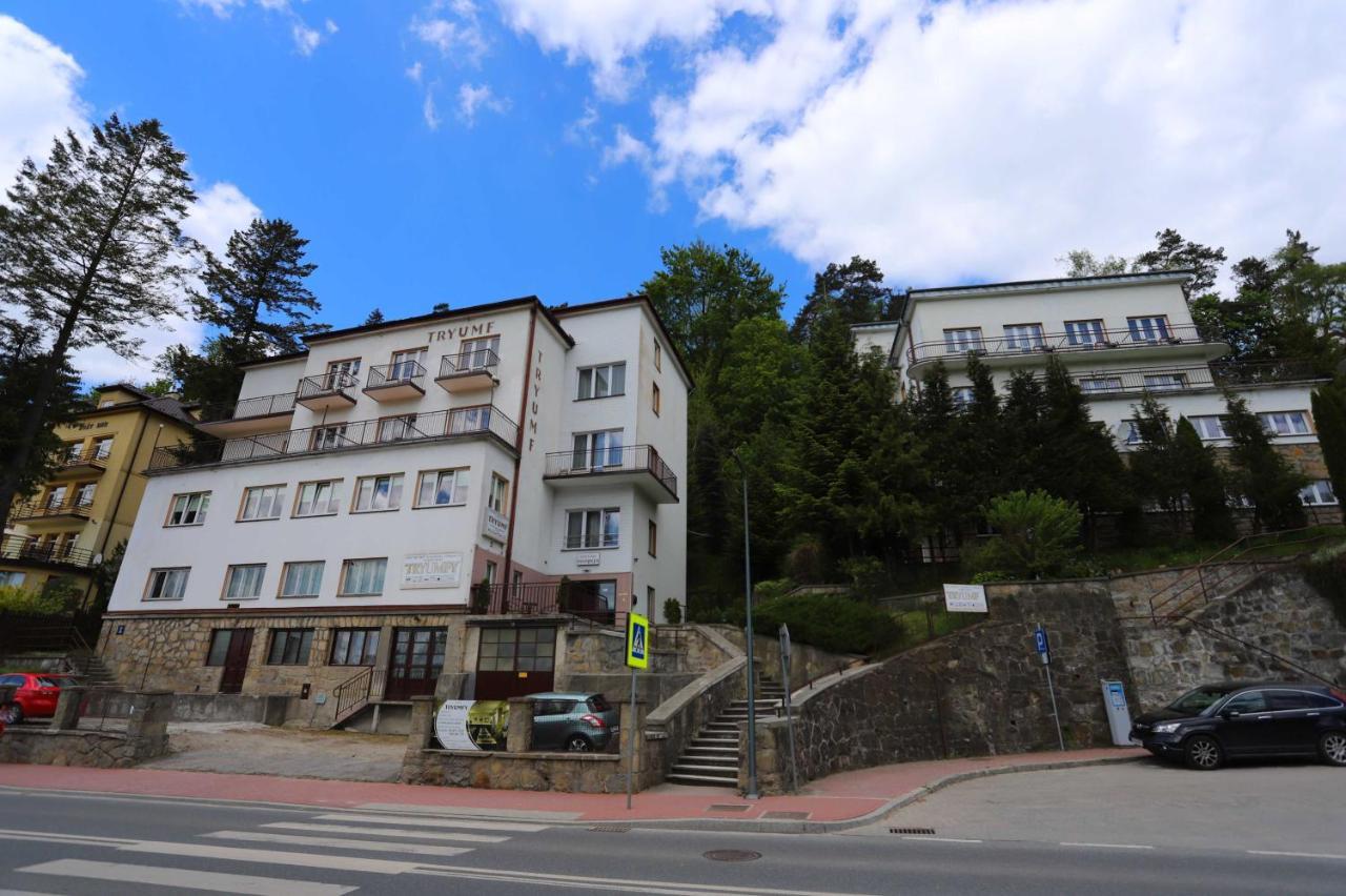 Bed and Breakfast Domy Wczasowe Tryumfy Krynica-Zdrój Exterior foto