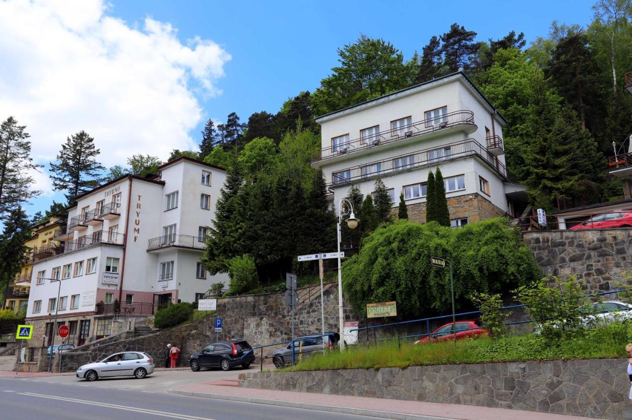 Bed and Breakfast Domy Wczasowe Tryumfy Krynica-Zdrój Exterior foto