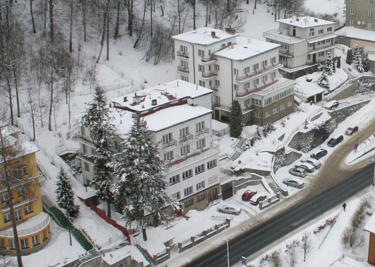 Bed and Breakfast Domy Wczasowe Tryumfy Krynica-Zdrój Exterior foto